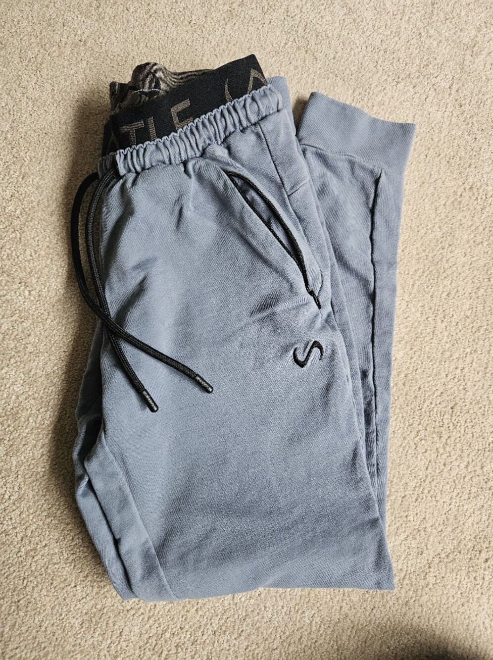 TLF Steel Blue Joggers- XS